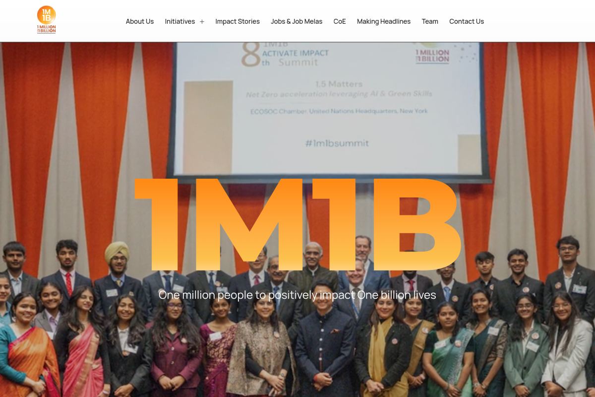 1M1B Foundation — Back-end IT & Software Support for a UN-accredited Nonprofit