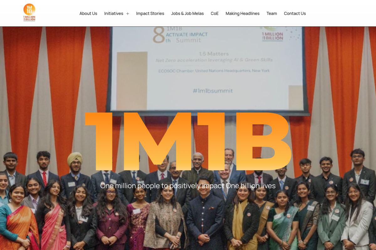 1M1B Foundation — Back-end IT & Software Support for a UN-accredited Nonprofit